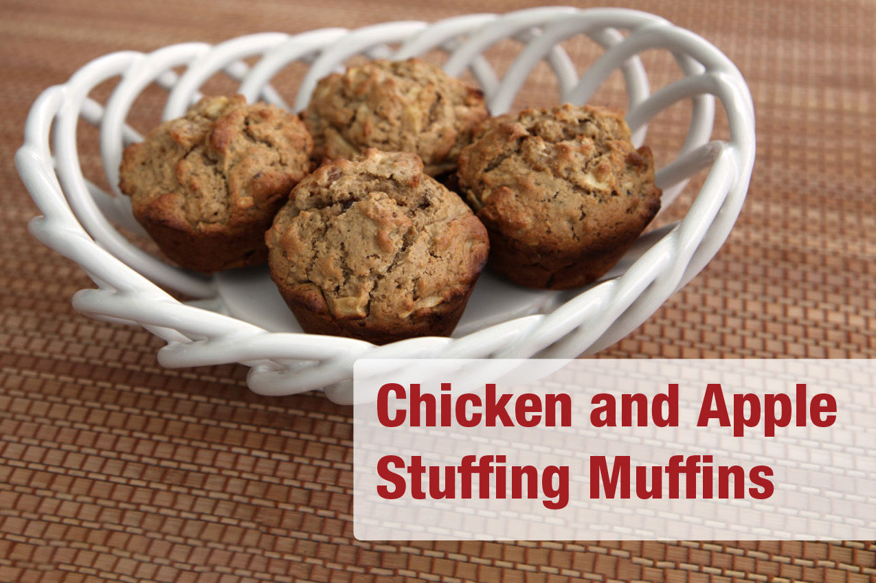 Enjoy a taste of fall in every bite with these savory muffins.