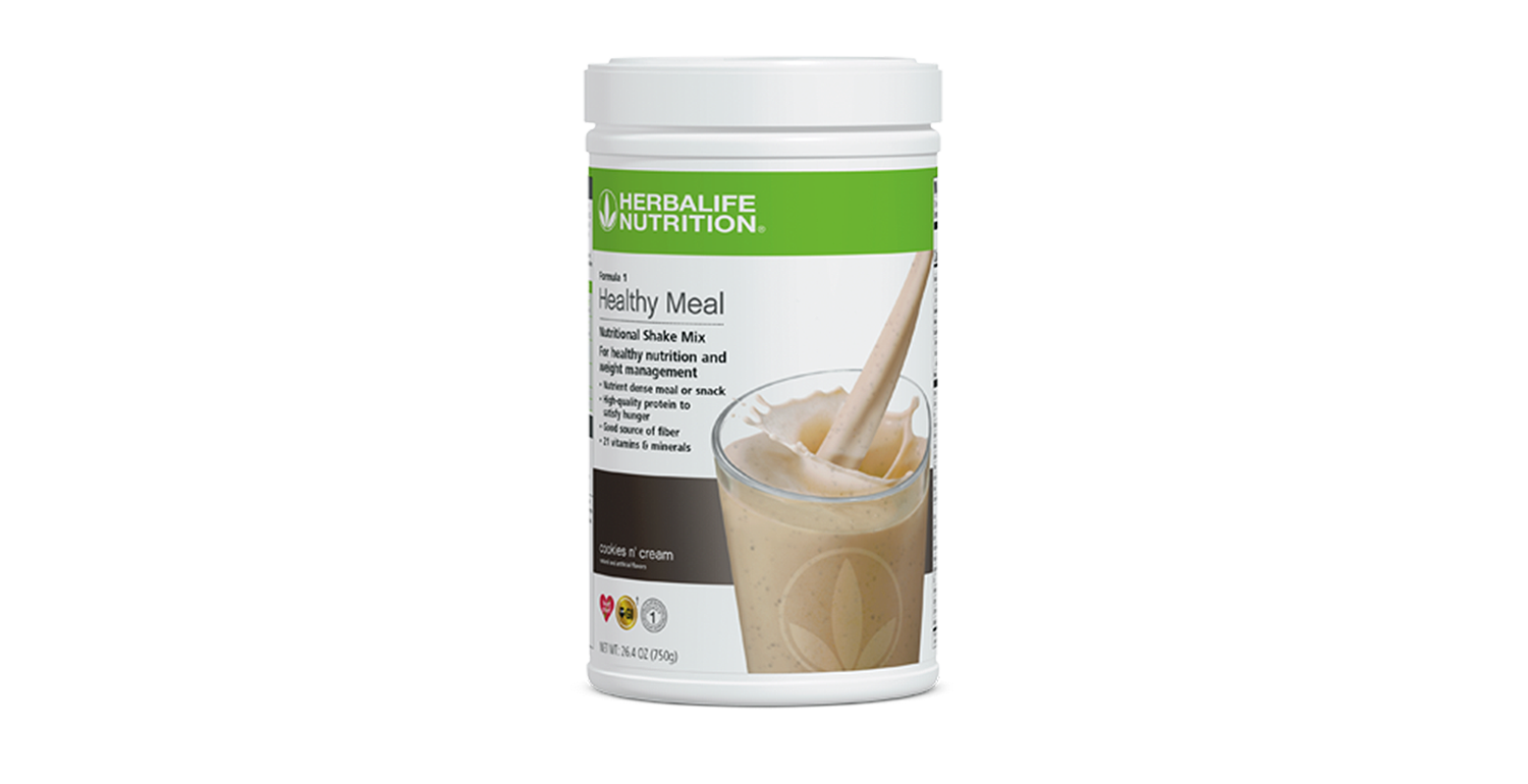 Herbalife Combo Five Formula 1 Healthy Nutritional Shake Mix Cookies &  Cream 750g 5 • Price »