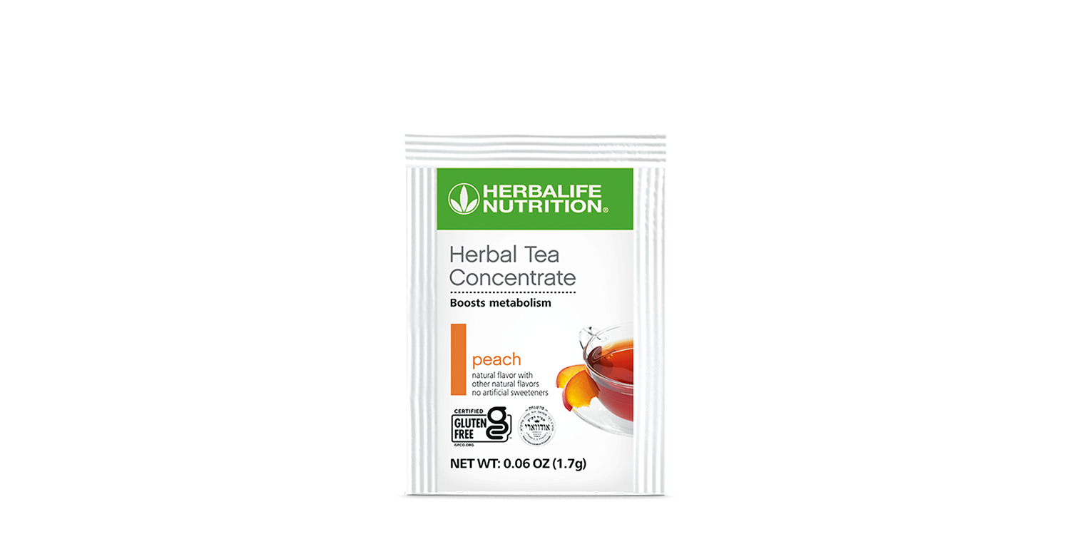 Herbalife Herbal Tea Concentrate (Peach, 1.8oz) 