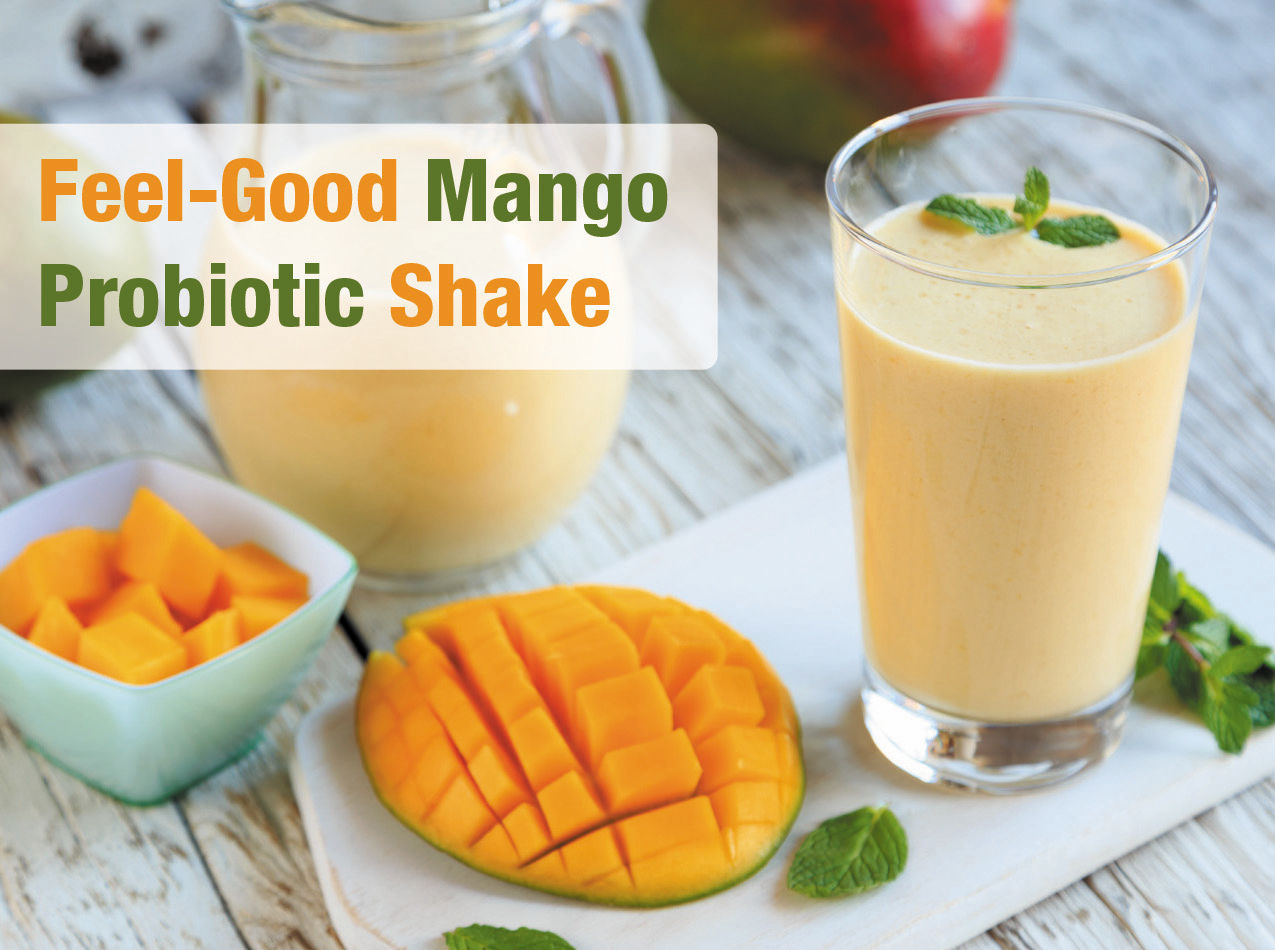 -Mango Shake with Herbalife®-MD Simply Probiotic-image