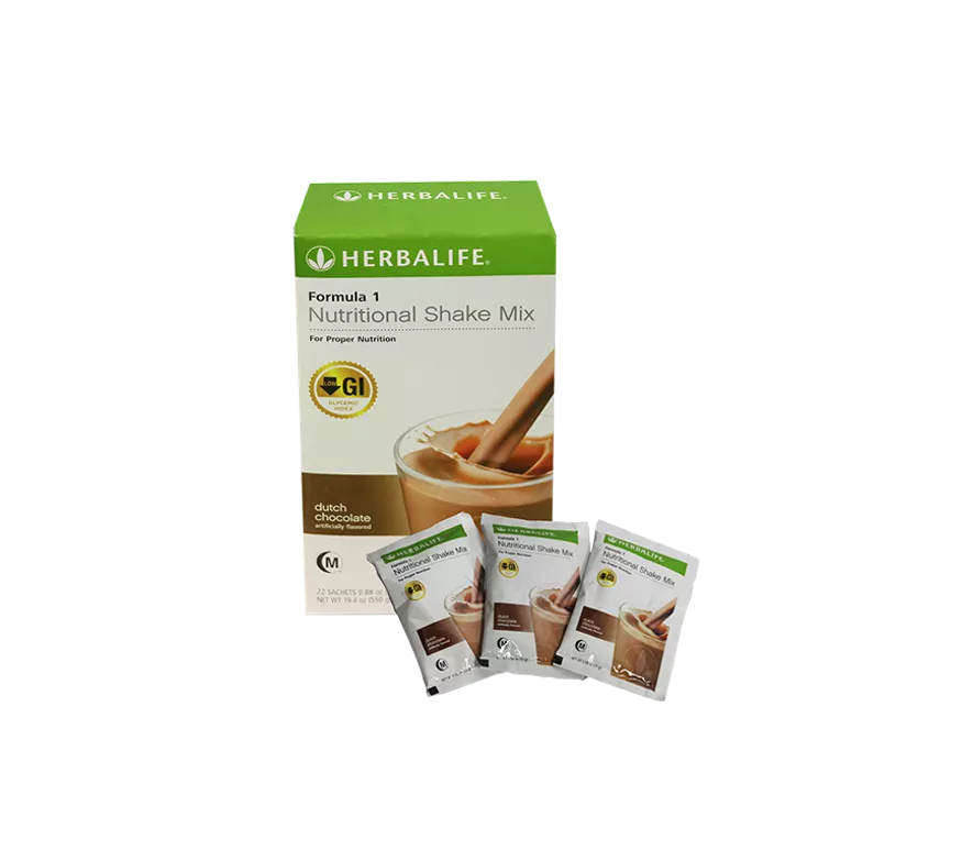 Herbalife Nutrition Formula 1 Nutritional Shake Mix - Dutch Chocolate Flavour