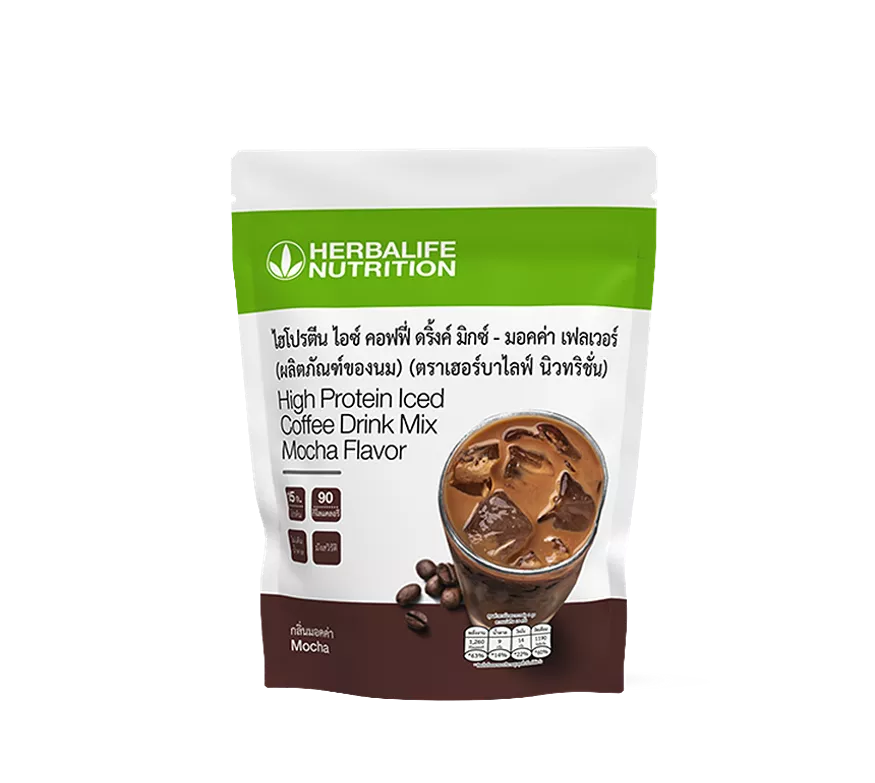 High Protein Iced Coffee Drink Mix