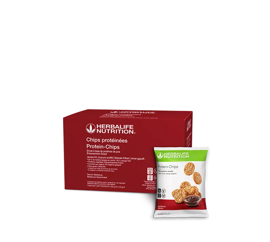 Herbalife Protein-Chips Barbecue 10 x 30g