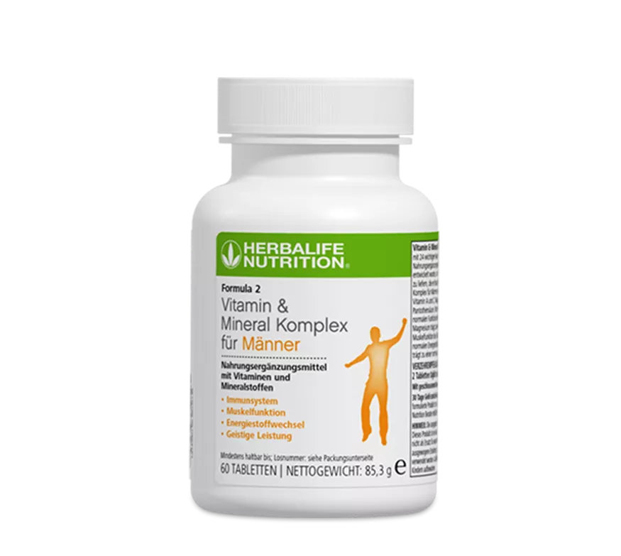 Herbalife Formula 2 Vitamin & Mineral Komplex für Mӓnner 85,3g