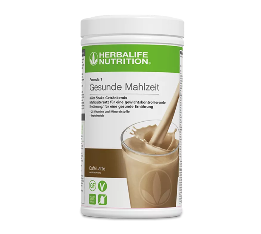 Herbalife Formula 1 Gesunde Mahlzeit Café Latte 550g 