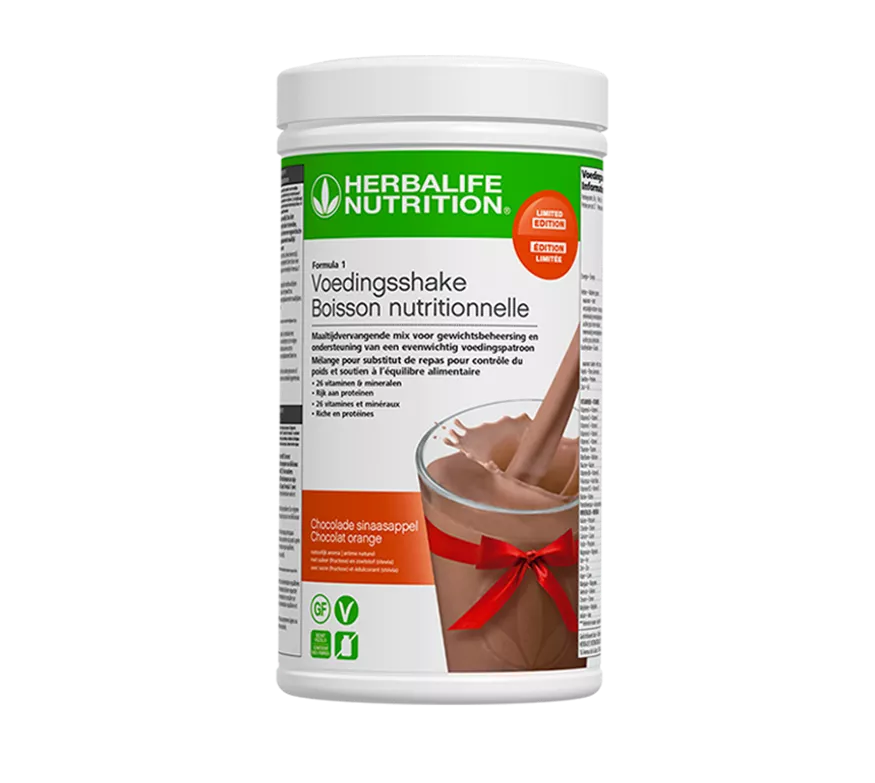 Herbalife Formula 1 Voedingsshake Chocolade Sinaasappel 550g