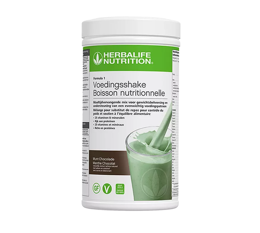 Herbalife Formula 1 Boisson nutritionnelle Duo menthe-chocolat 550g