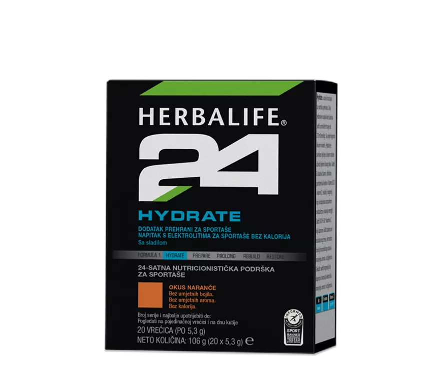 Herbalife24® Hydrate	Naranče	20 vrećica