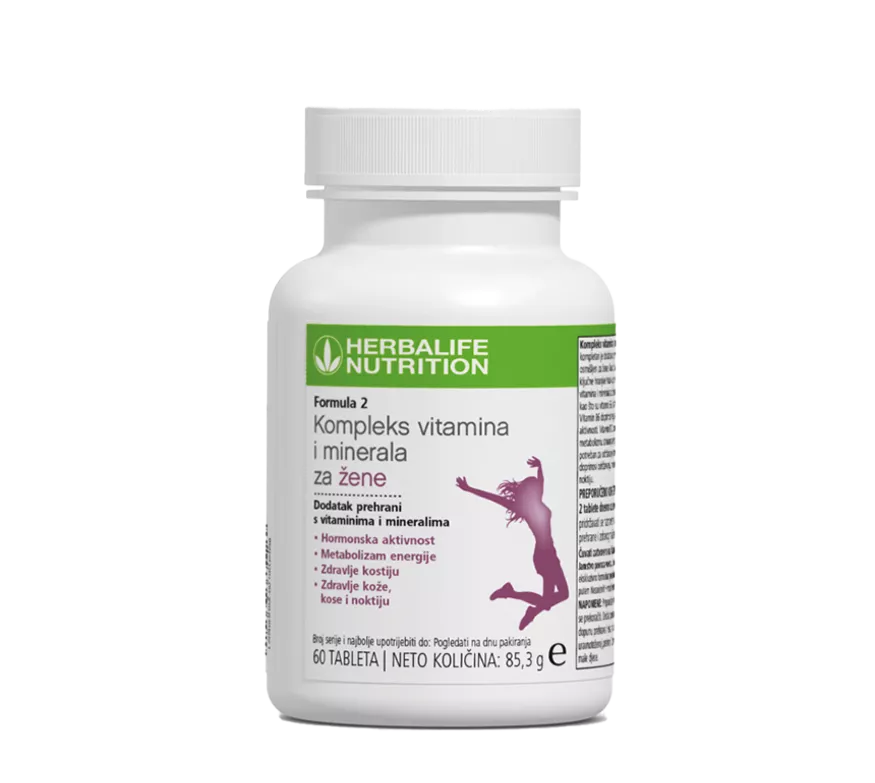 Herbalife Formula 2 Kompleks vitamina i minerala za žene 60 tableta