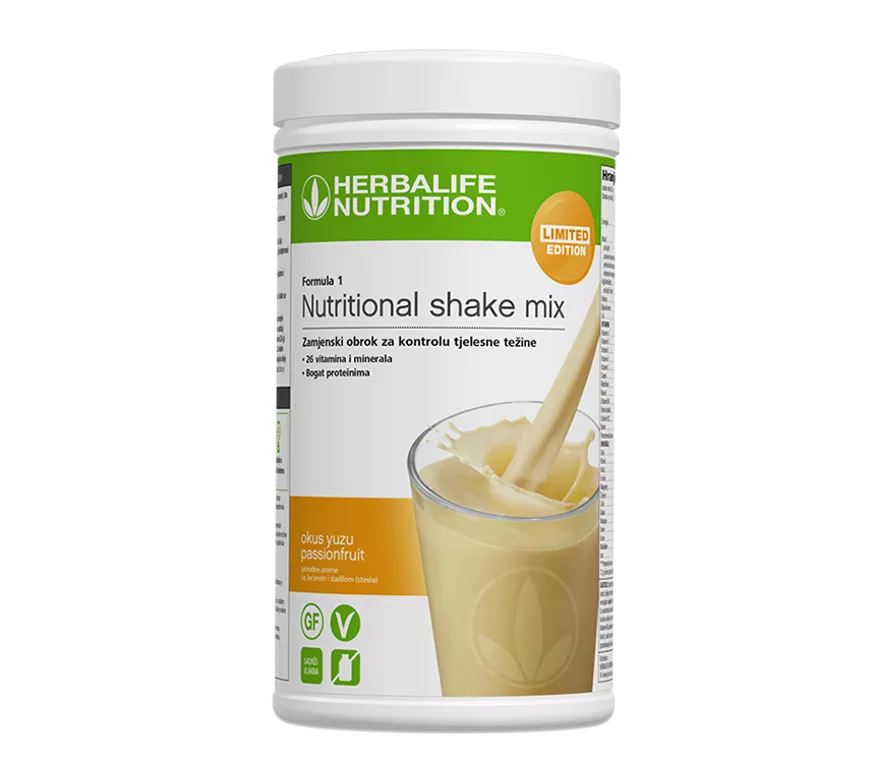 Herbalife Formula 1 Nutritional shake mix Yuzu passionfruit 550 g