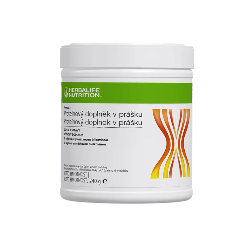 Herbalife Formula 3 Proteinový doplněk v prášku	Neutrální	240 g