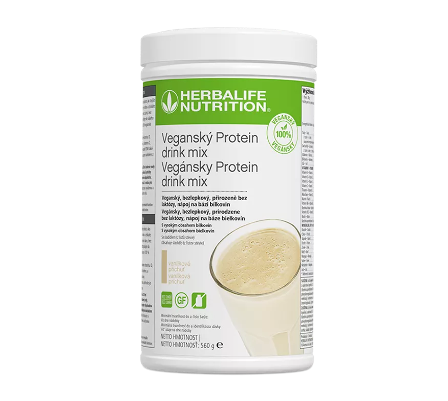 Herbalife Veganský Protein Drink Mix	Vanilka	560 g