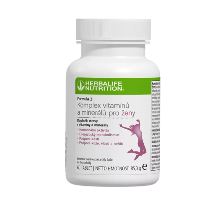 Herbalife Formula 2 Komplex vitamínů a minerálů pro ženy 60 tablet