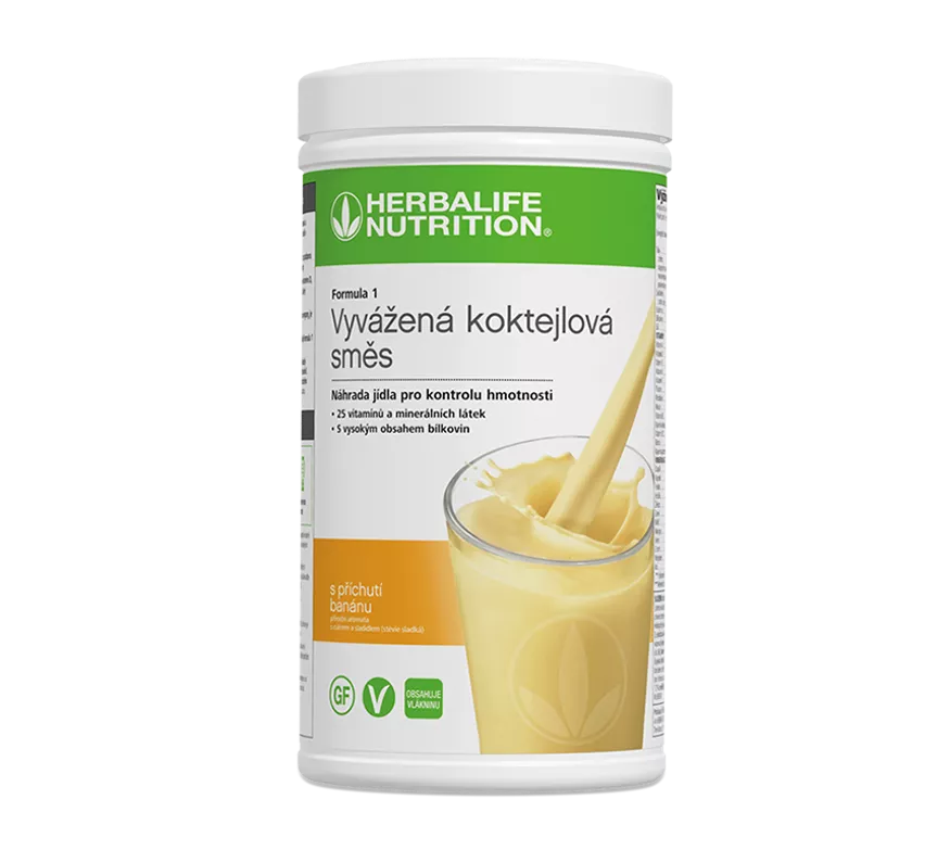 Herbalife Formula 1 Vyvážené jídlo Banán 550 g