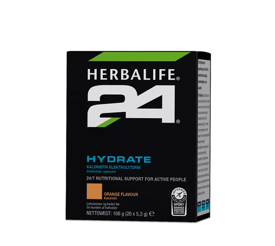 Herbalife24® Hydrate Orange 20 poser