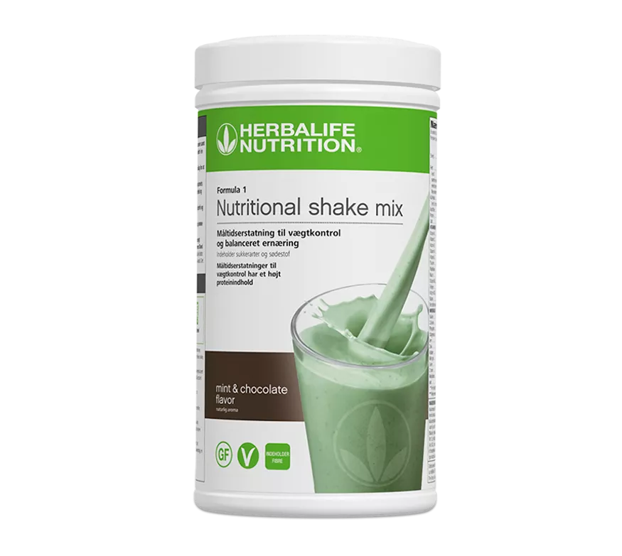 Herbalife Formula 1 Nutritional shake mix Mint og chocolate 550 g