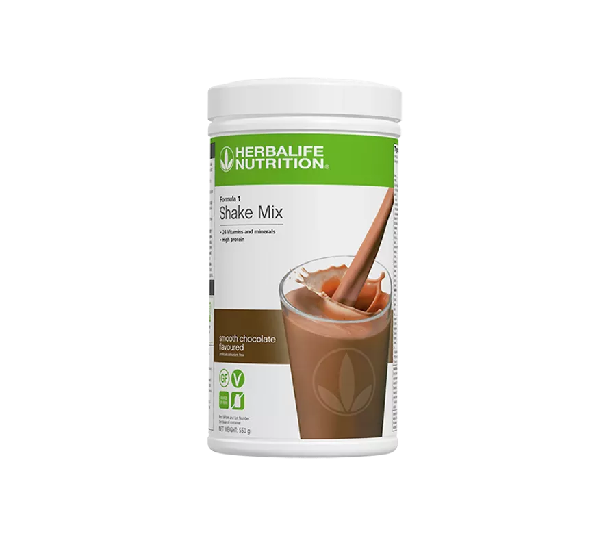 Herbalife Formula 1 Shake Mix Smooth chocolate flavoured 550g