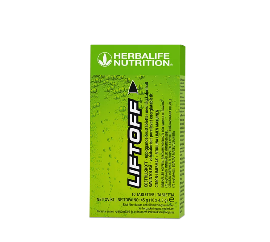 Herbalife LiftOff® Sitruuna-lime 10 tablettia