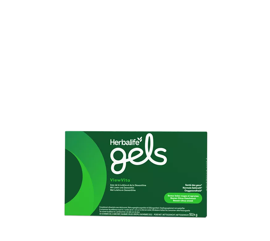 Herbalife Gels ViewVita Baies rouges et agrumes 30 gommes gel à mâcher