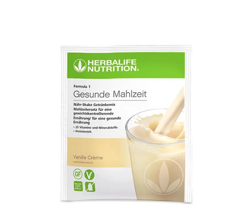 Herbalife Formula 1 Gesunde Mahlzeit Vanilla Crème 7 x 26g