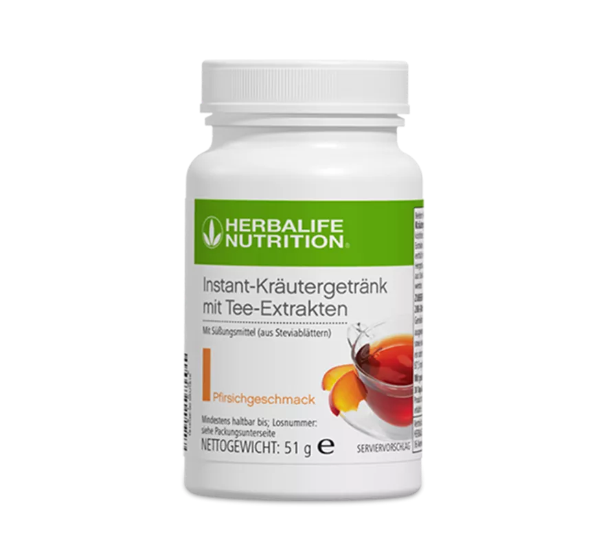 Herbalife Instant-Kräutergetränk mit Tee-Extrakten Pfirsich 51g