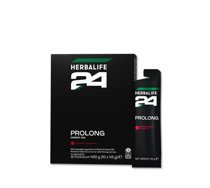 Herbalife24 Prolong Energy Gel Erdbeere 10 beutel