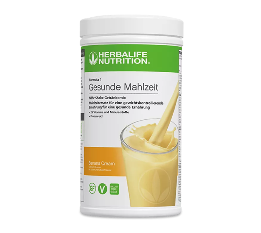 Herbalife Formula 1 Gesunde Mahlzeit Banana Cream 550g 