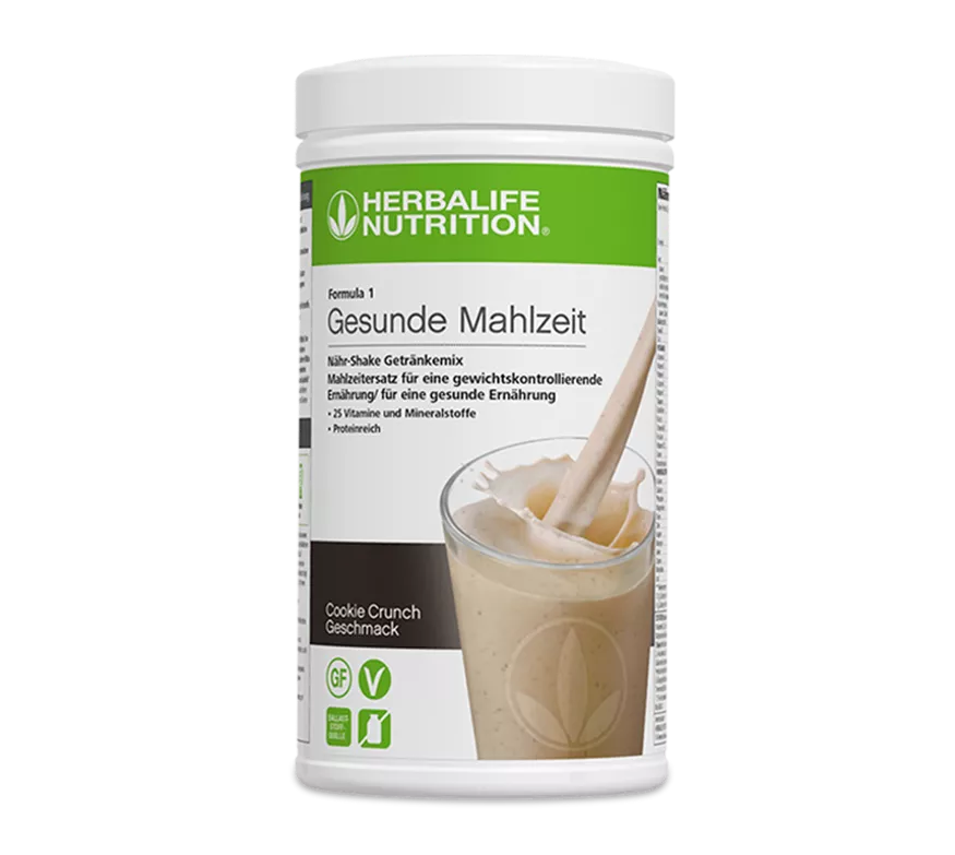 Herbalife Formula 1 Gesunde Mahlzeit Cookie Crunch 550g