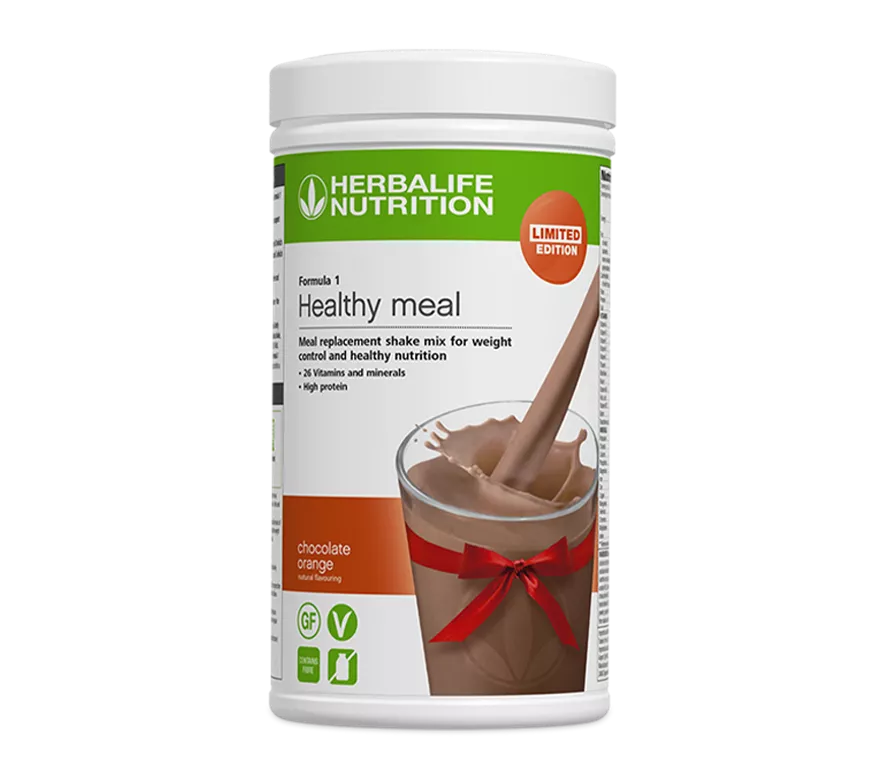 Herbalife Formula 1 Healthy Meal Chocolate Orange 550 g