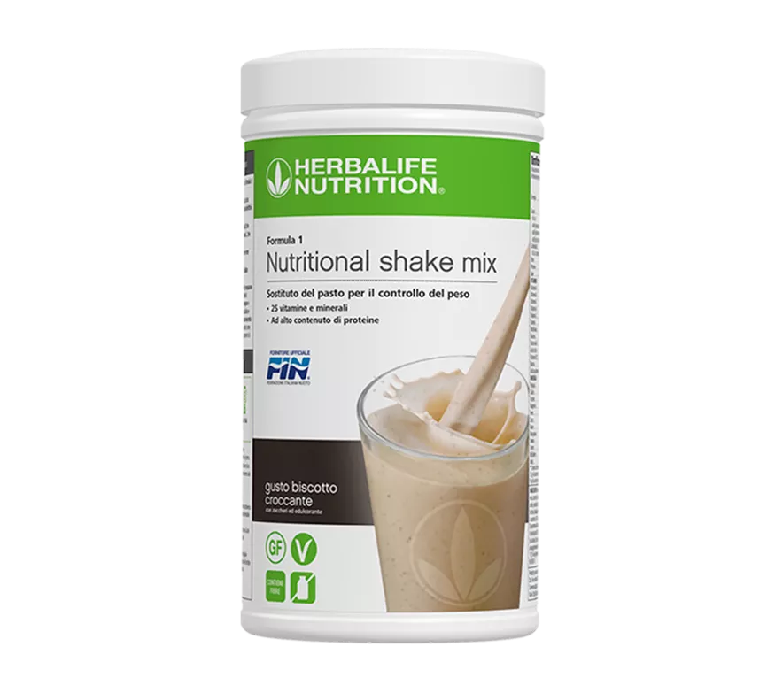 Herbalife Formula 1 Nutritional Shake Mix Biscotto Croccante 550g