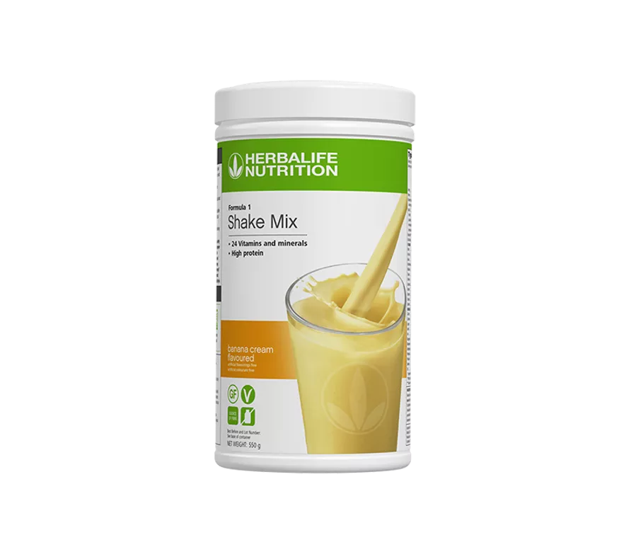 Herbalife Formula 1 Shake Mix Banana cream flavoured 550g