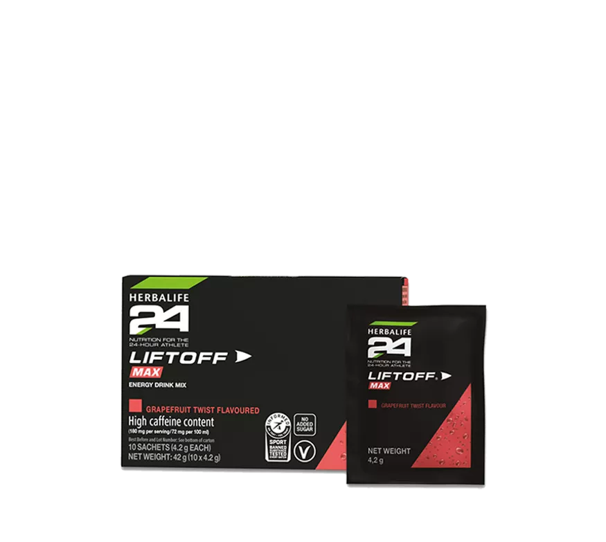 Herbalife24® LiftOff® Max Grapefruit Flavoured 10 x 4.2g