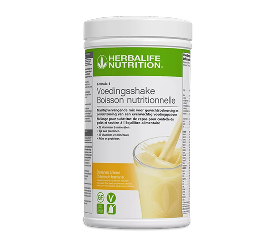 Herbalife Formula 1 Voedingsshake Bananen Crème 550g