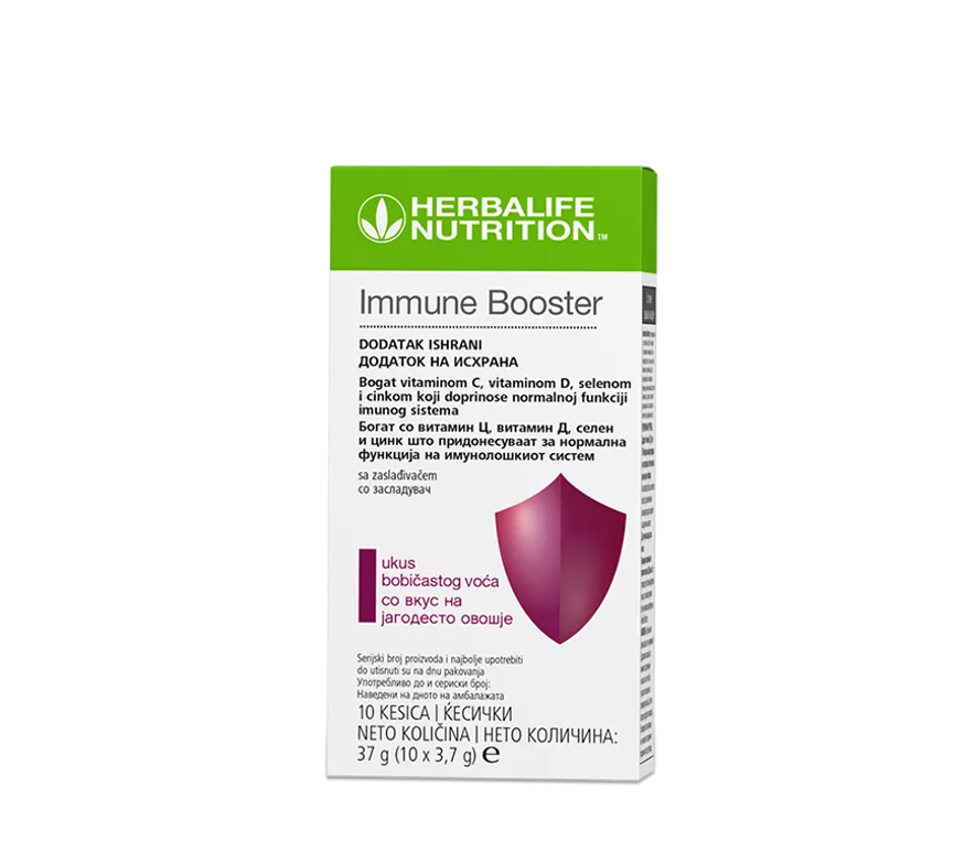 Herbalife Immune Booster Јагодесто овошје 10 ќесички