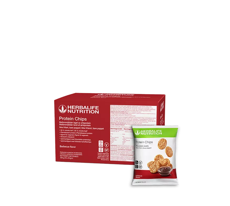 Herbalife Protein Chips Barbecue 10x30g