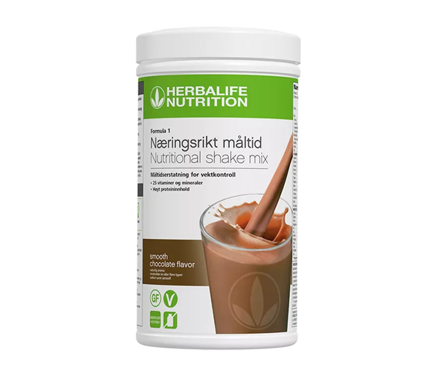 Herbalife Formula 1 Næringsrikt Måltid Smooth Chocolate 550g