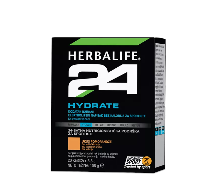 Herbalife24® Hydrate Pomorandže 20 kesica