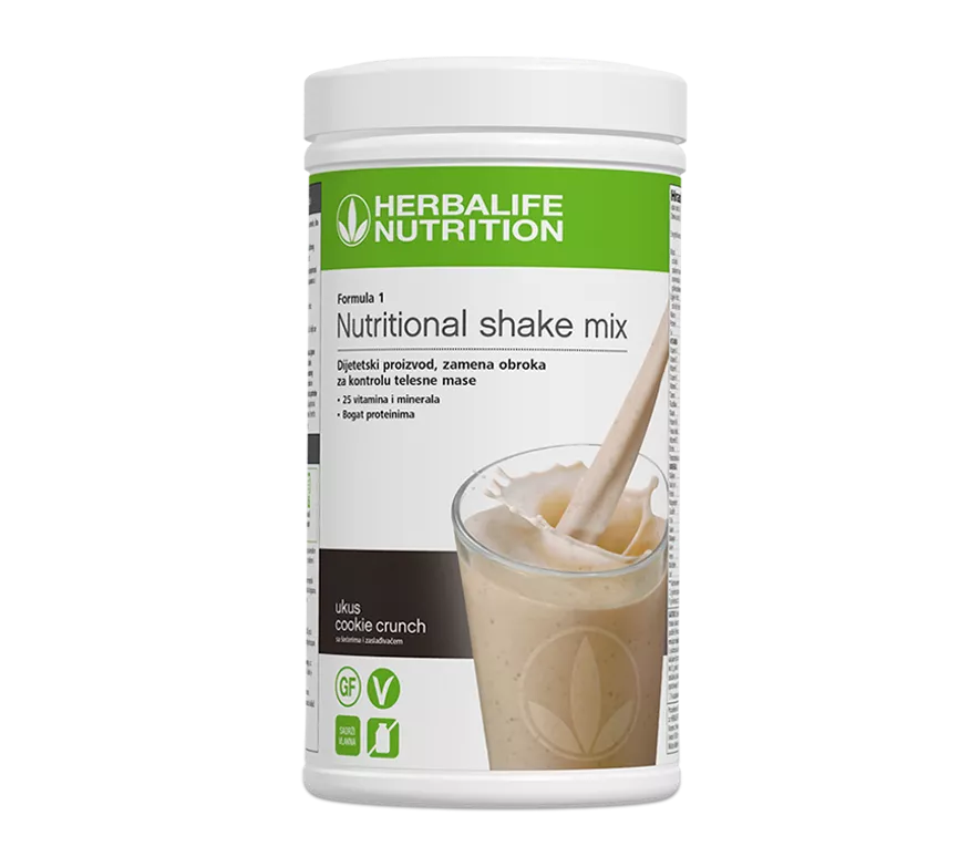 Herbalife Formula 1 Nutritional shake mix Cookie crunch 550 g