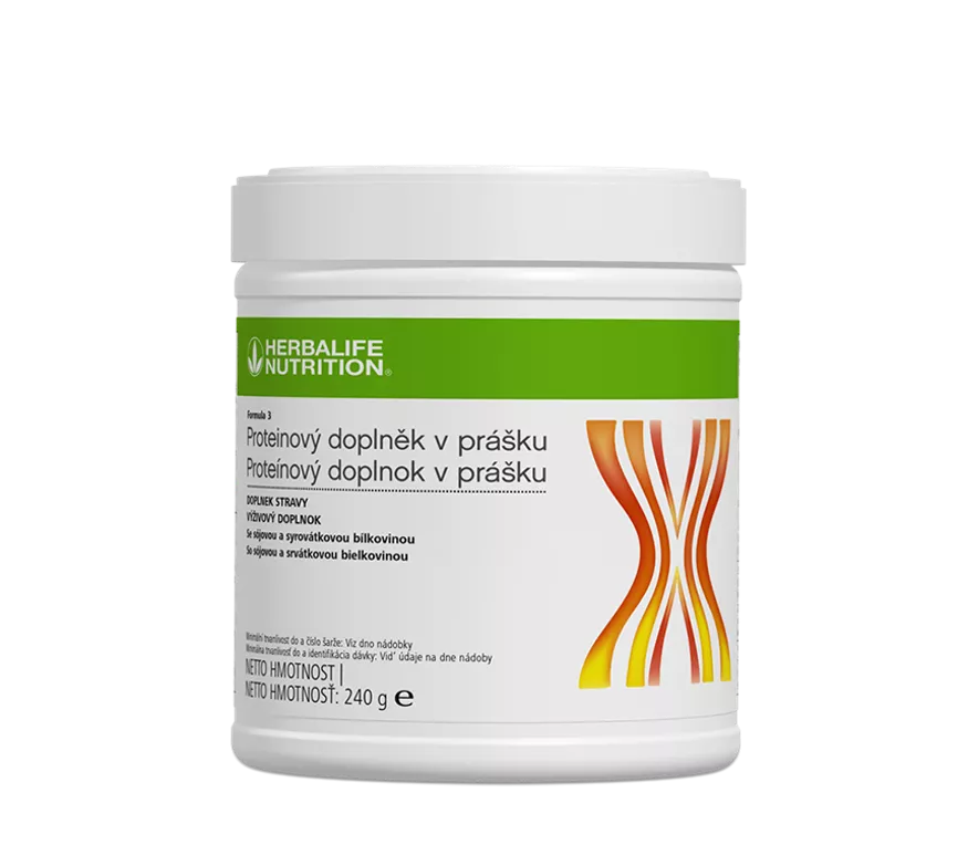 Herbalife Formula 3 Proteínový doplnok v prášku Neutrálny 240 g