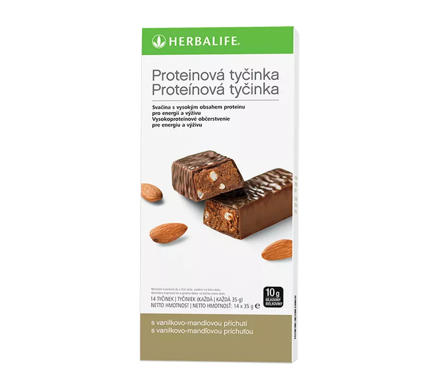 Herbalife Proteínova tyčinka Vanilka-mandle 14 tyčiniek