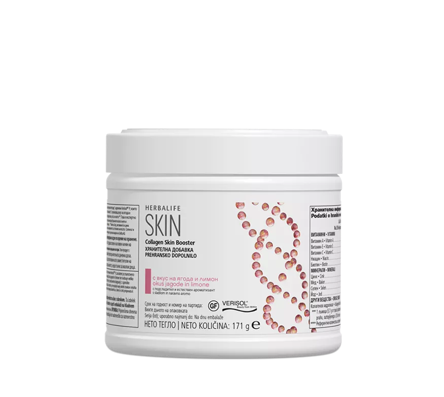 Herbalife SKIN Collagen Skin Booster	Jagode in limone 171 g
