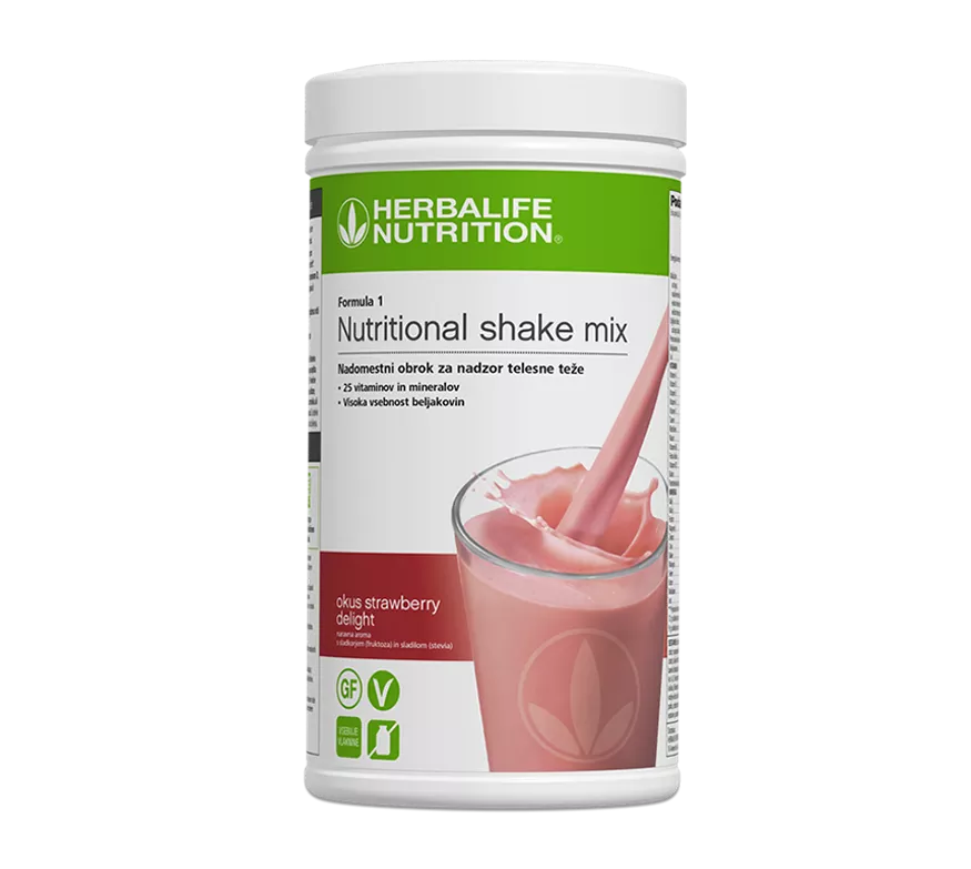Herbalife Formula 1 Nutritional shake mix Strawberry delight 550 g