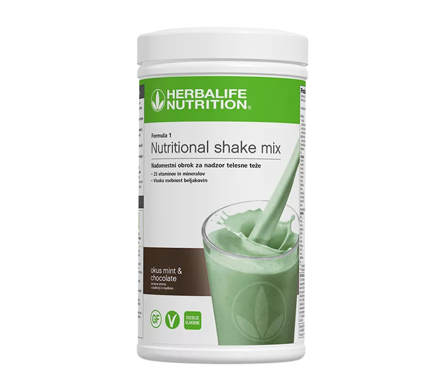 Herbalife Formula 1 Nutritional shake mix Mint in chocolate 550 g
