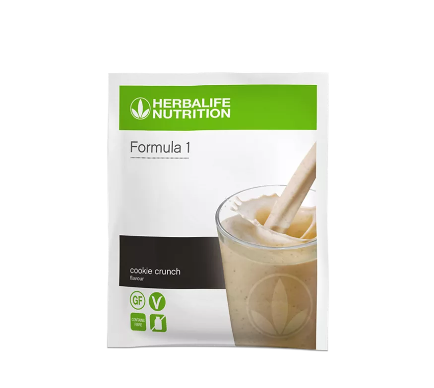 Herbalife Formula 1 Nutritional Shake Mix Cookie crunch 7 påsar