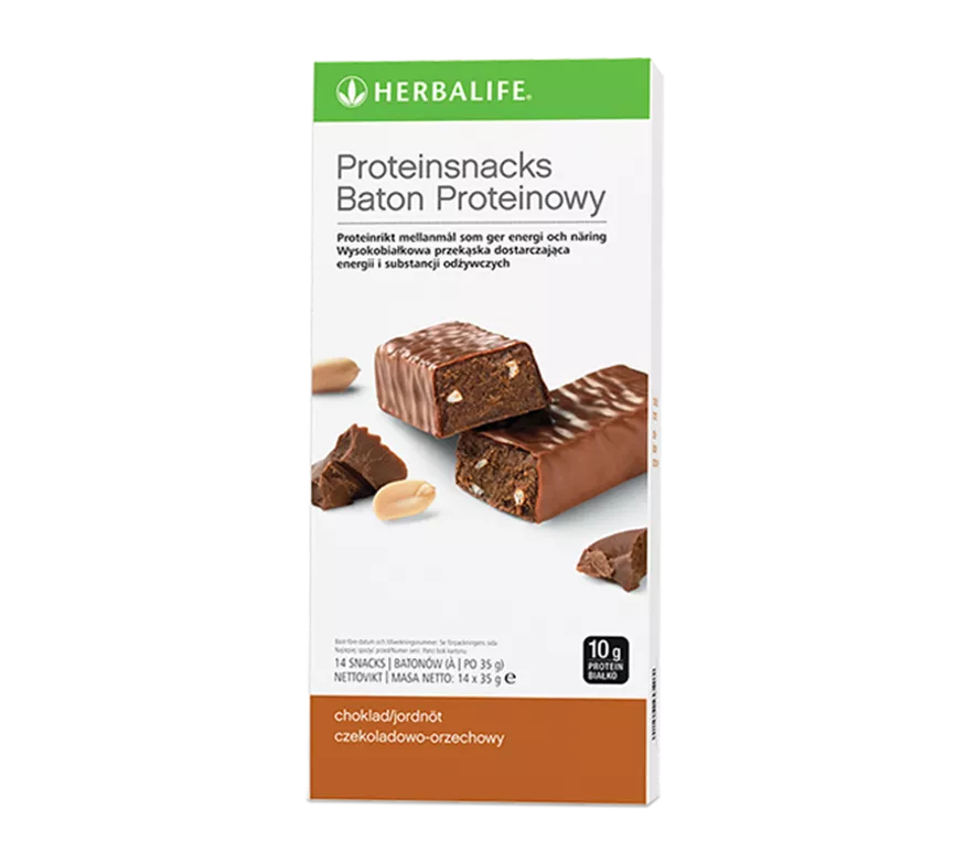 Herbalife Proteinbar Choklad-jordnöt 14 barer