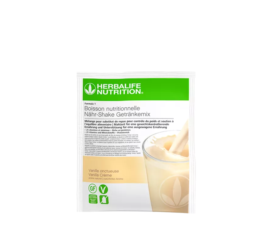 Herbalife Formula 1 Nähr-Shake Getränkemix Vanilla Crème 7 Beutel