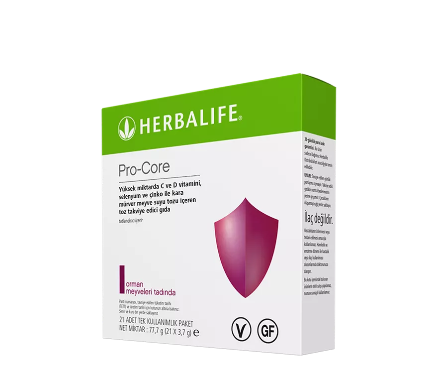 Herbalife Pro-Core Orman Meyveleri Tadında 21 paket